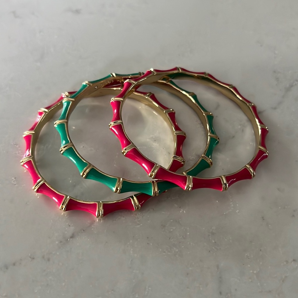Set of three Stella & Dot bangles